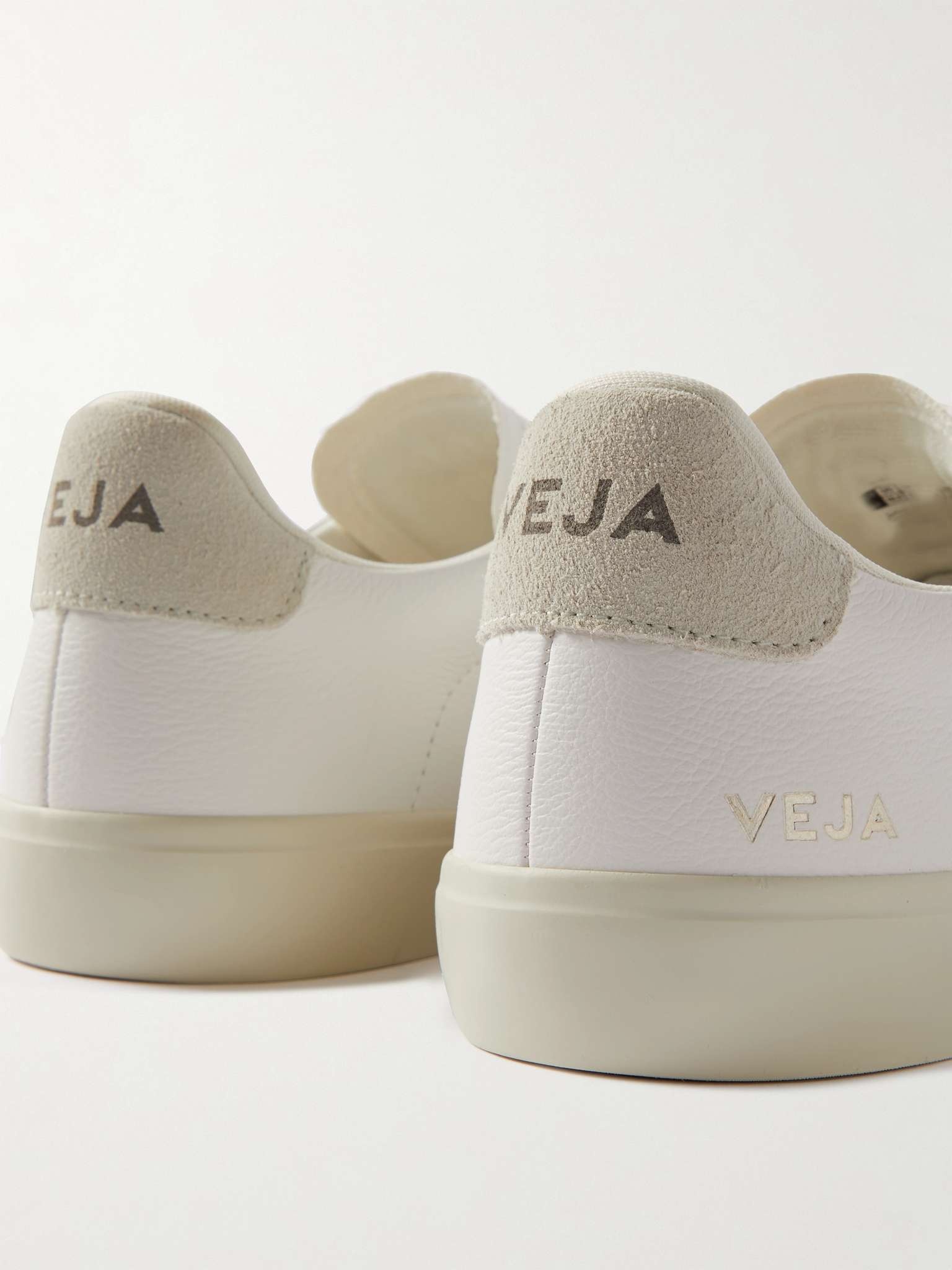 Recife Suede-Trimmed Leather Sneakers - 6