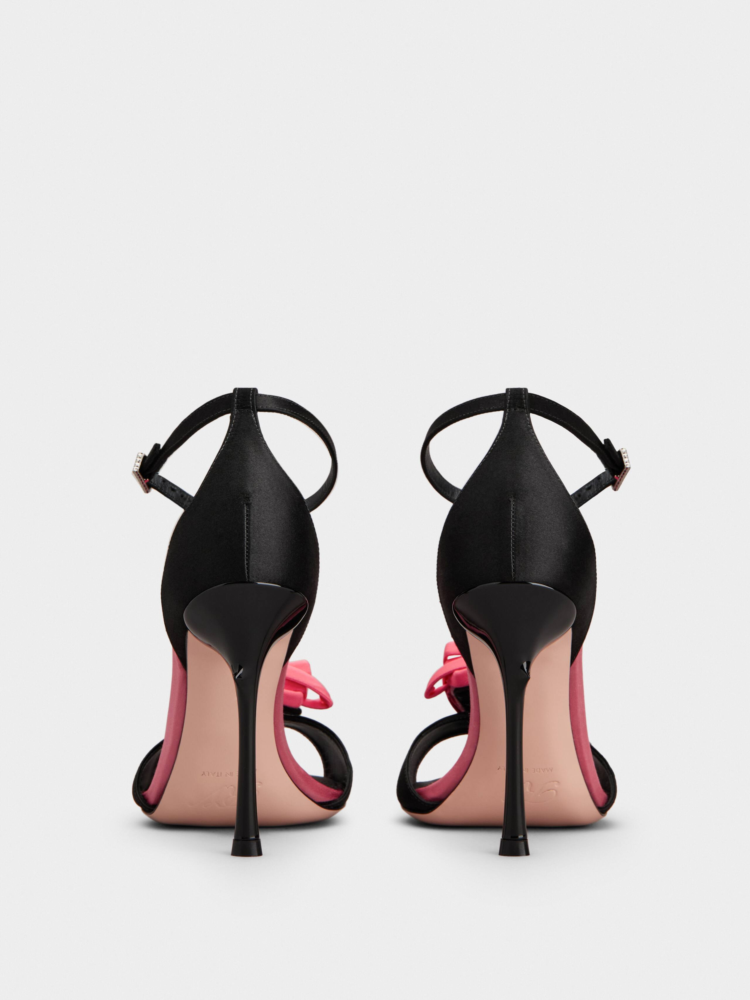 Rose Vivier Sandals in satin - 5