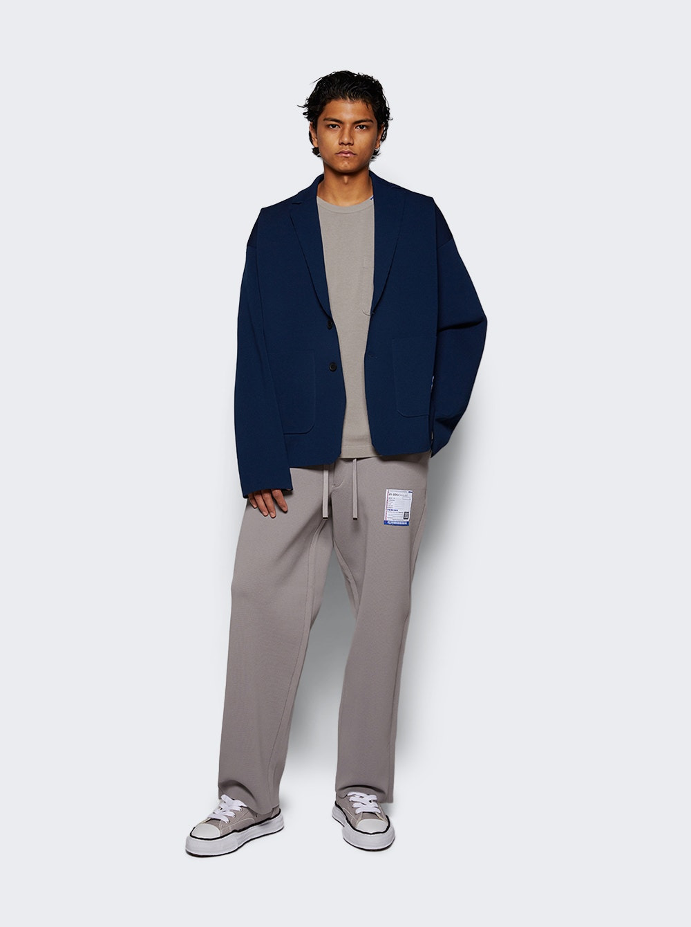 Milan Rib Jacket Navy - 2