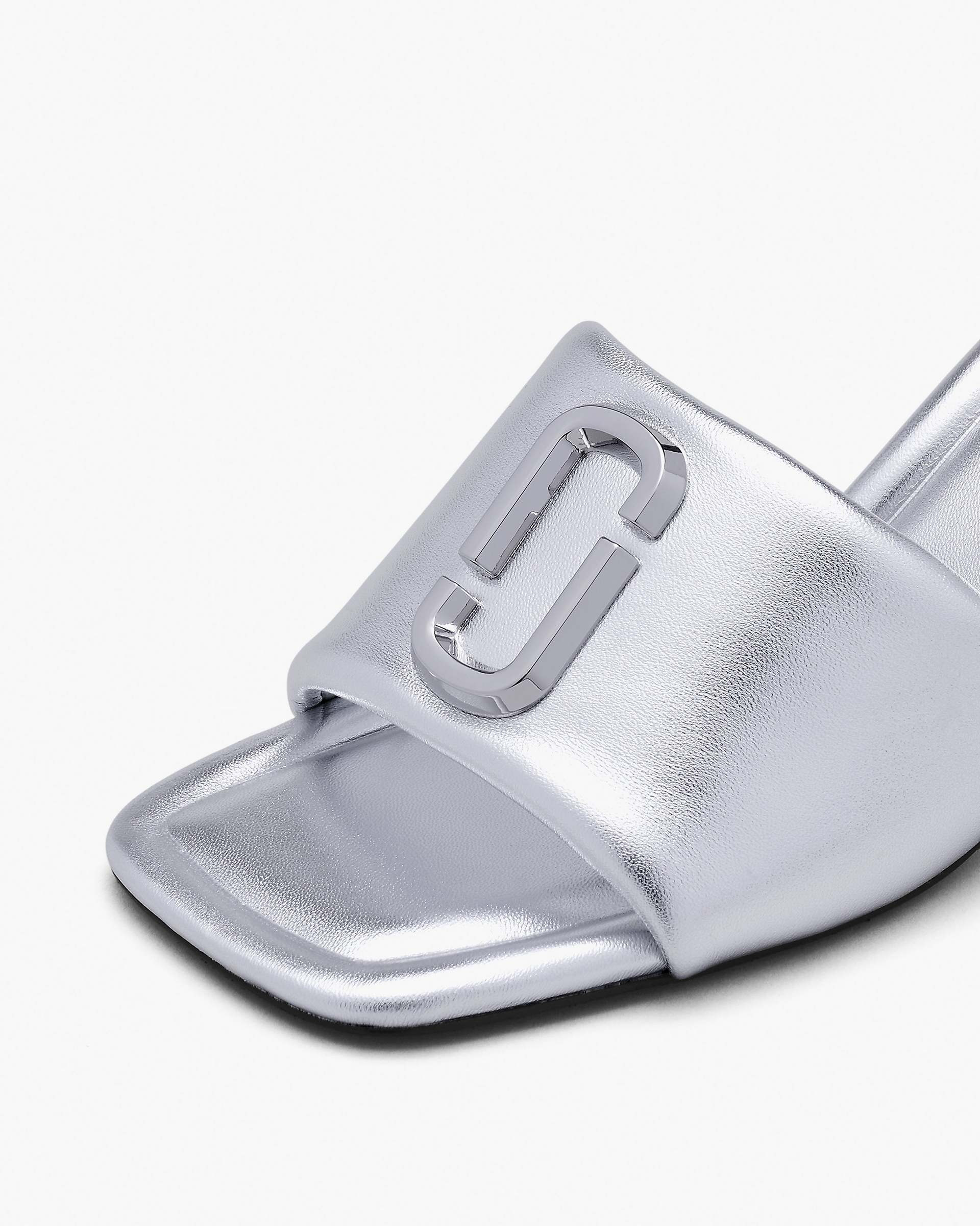 THE METALLIC J MARC HEELED SANDAL - 5