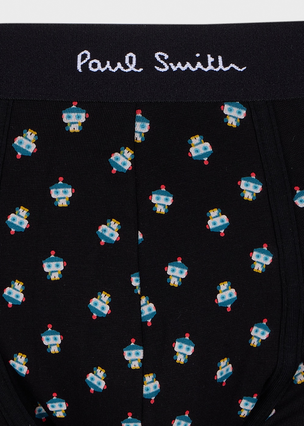 'Robot' Print Boxer Briefs - 3