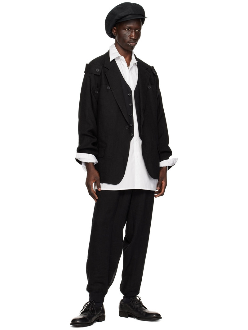 Yohji Yamamoto White Pocket Shirt outlook
