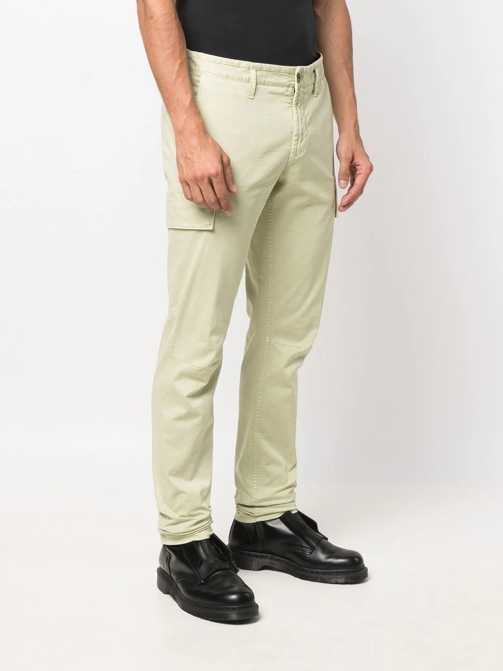 straight-leg cargo trousers - 3