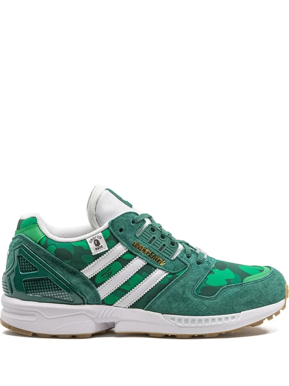 ZX 8000 "BAPE x Undefeated - 녹색"낮은 운동화 - 1