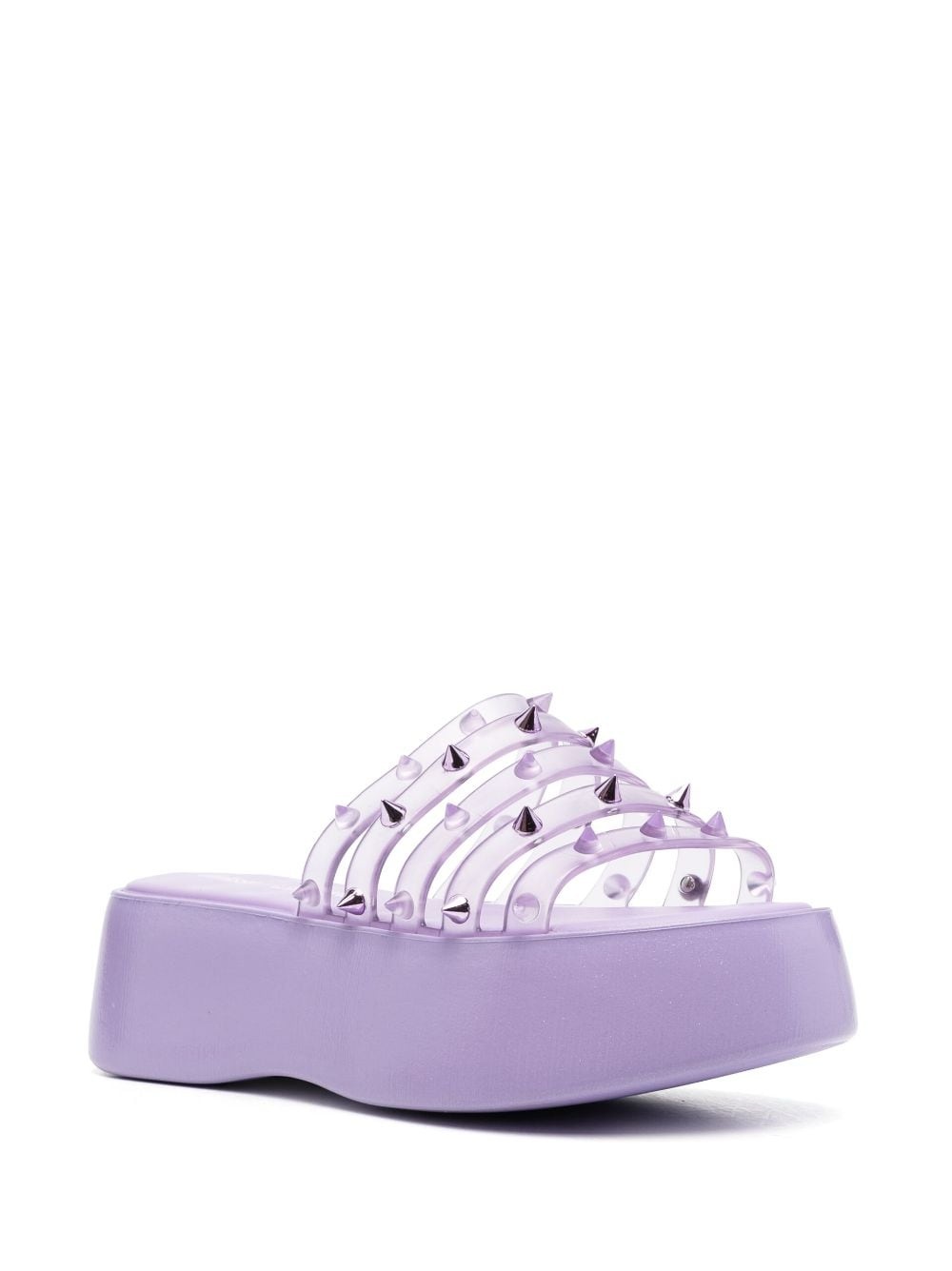 x Melissa Punk Love Becky platform mules - 2