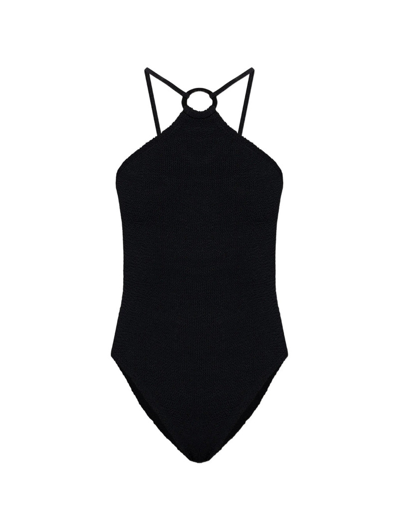 Hunza G Jasmine Ring Crinkle Swimsuit 1