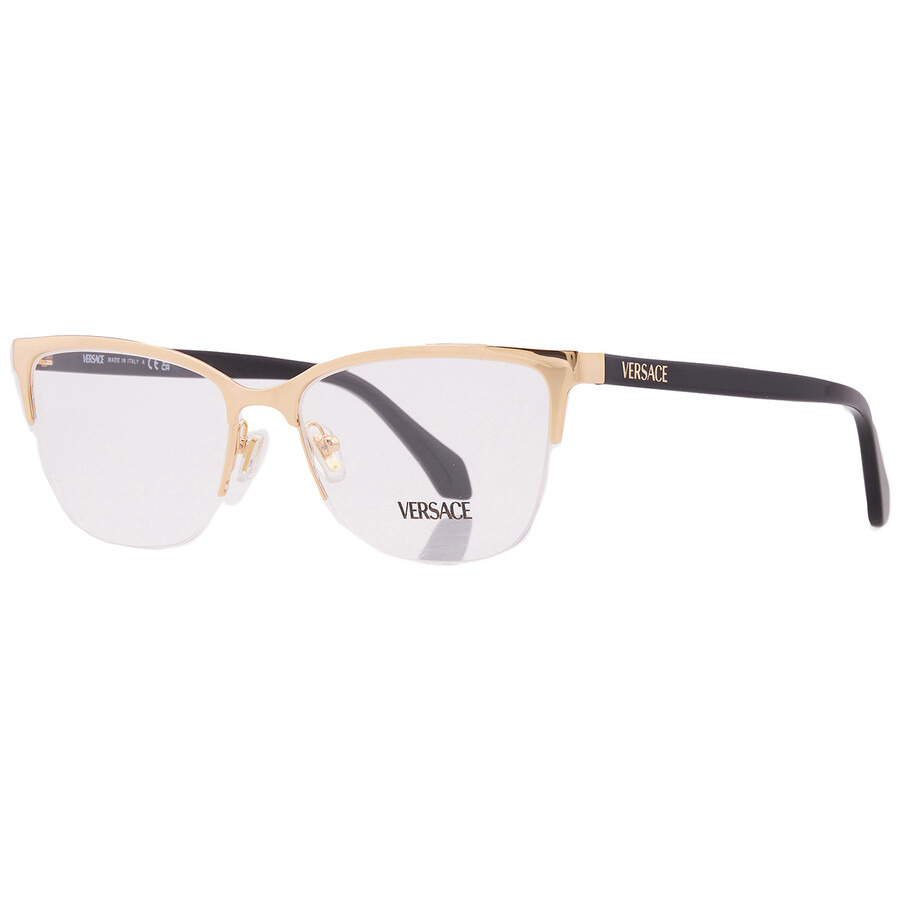 Versace Demo Cat Eye Ladies Eyeglasses VE1304 1002 52 - 2