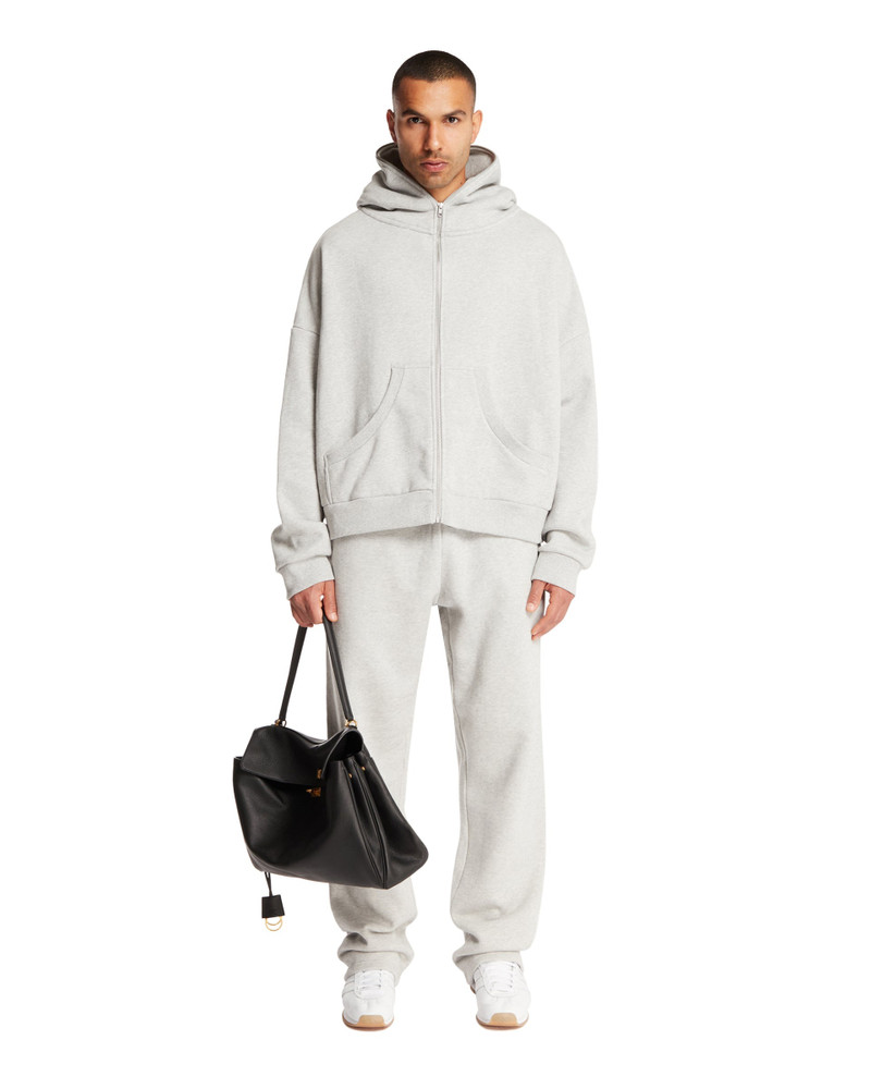 entire studios Gray Zip Hoodie outlook