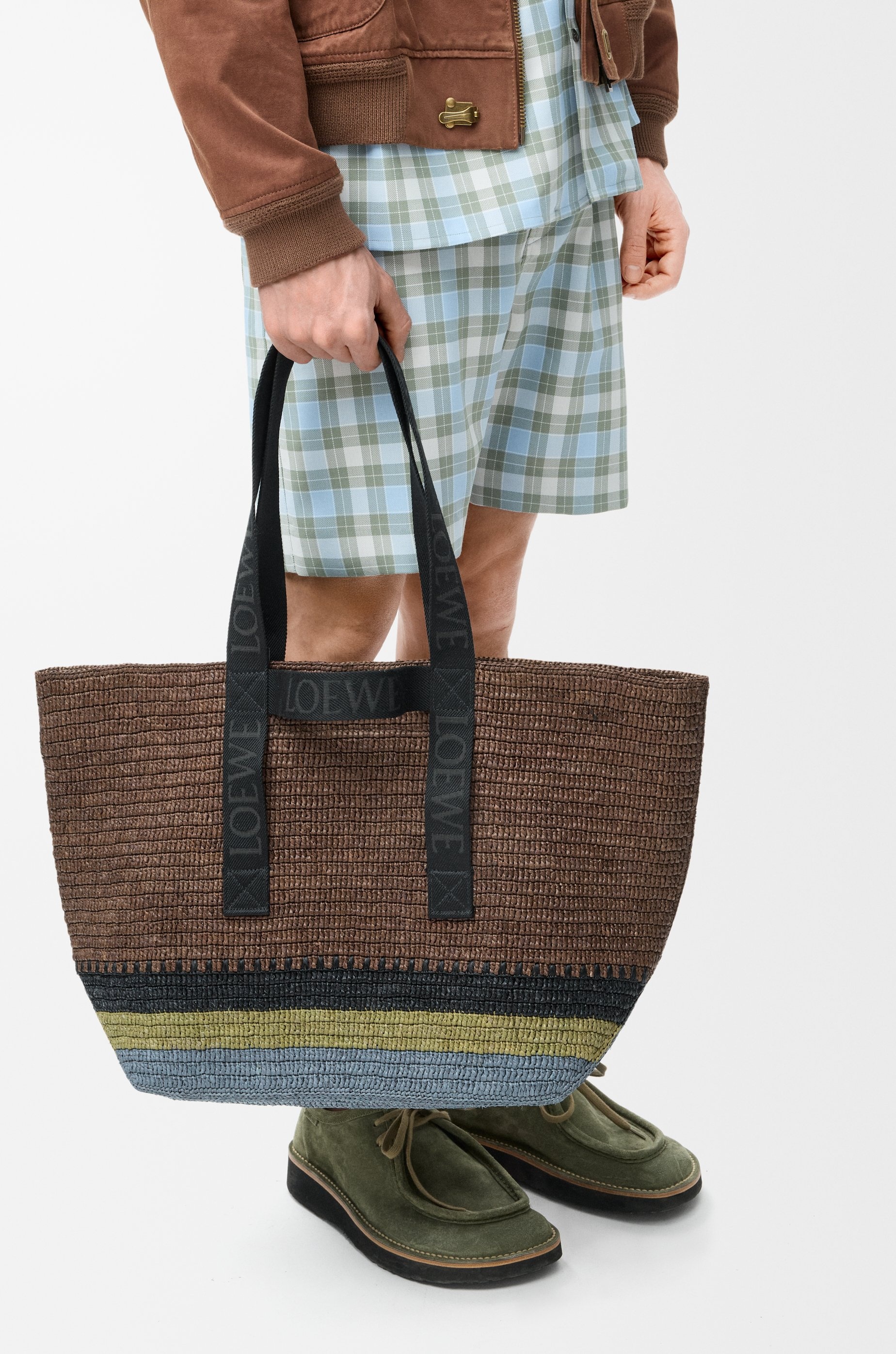 Fold Shopper in raffia - 3