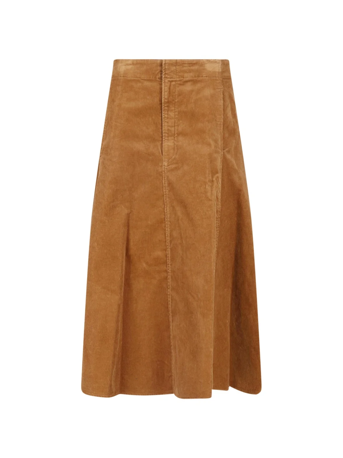 CORDUROY MIDI SKIRT - 1
