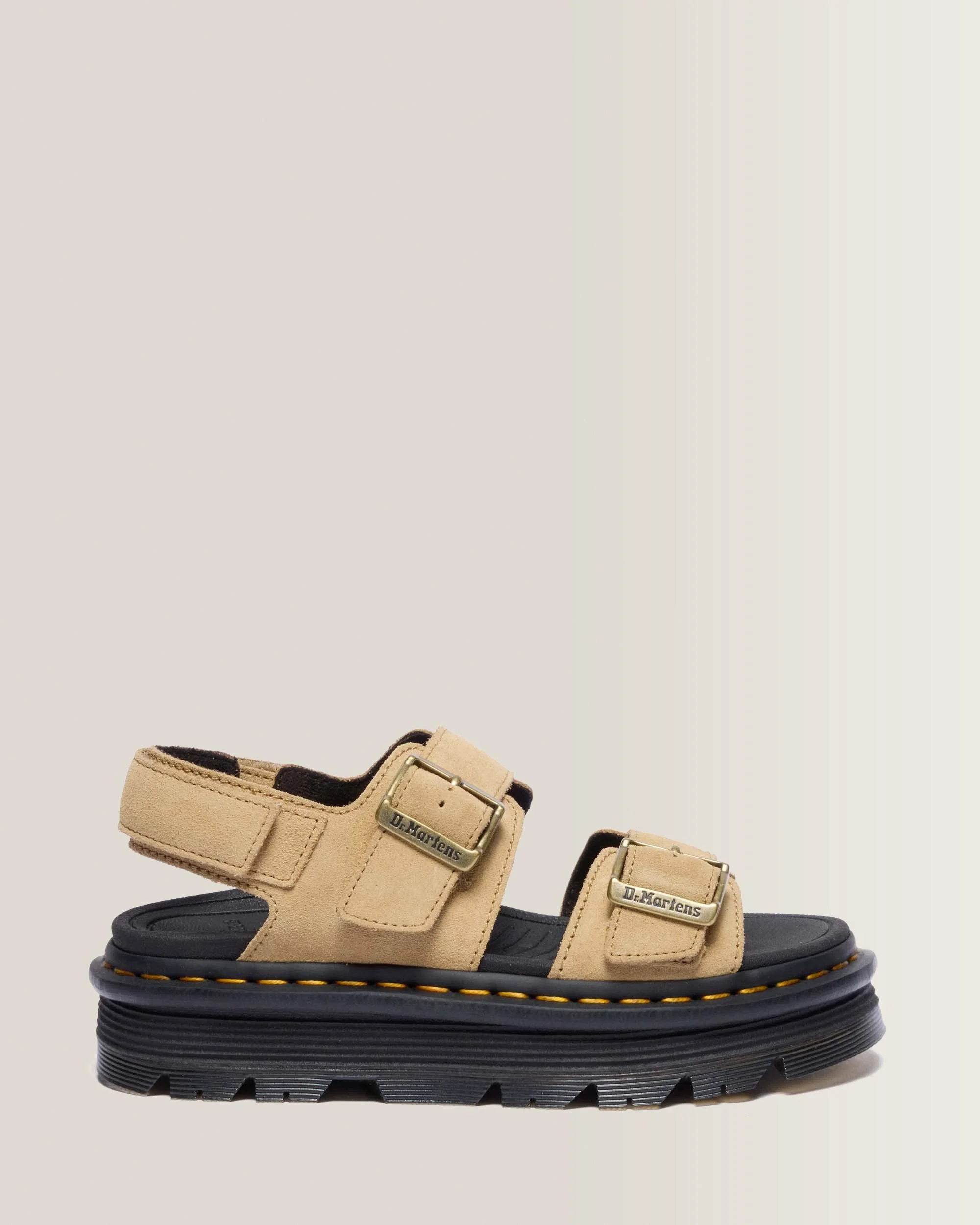 Zebzag Suede Platform Sandals - 1