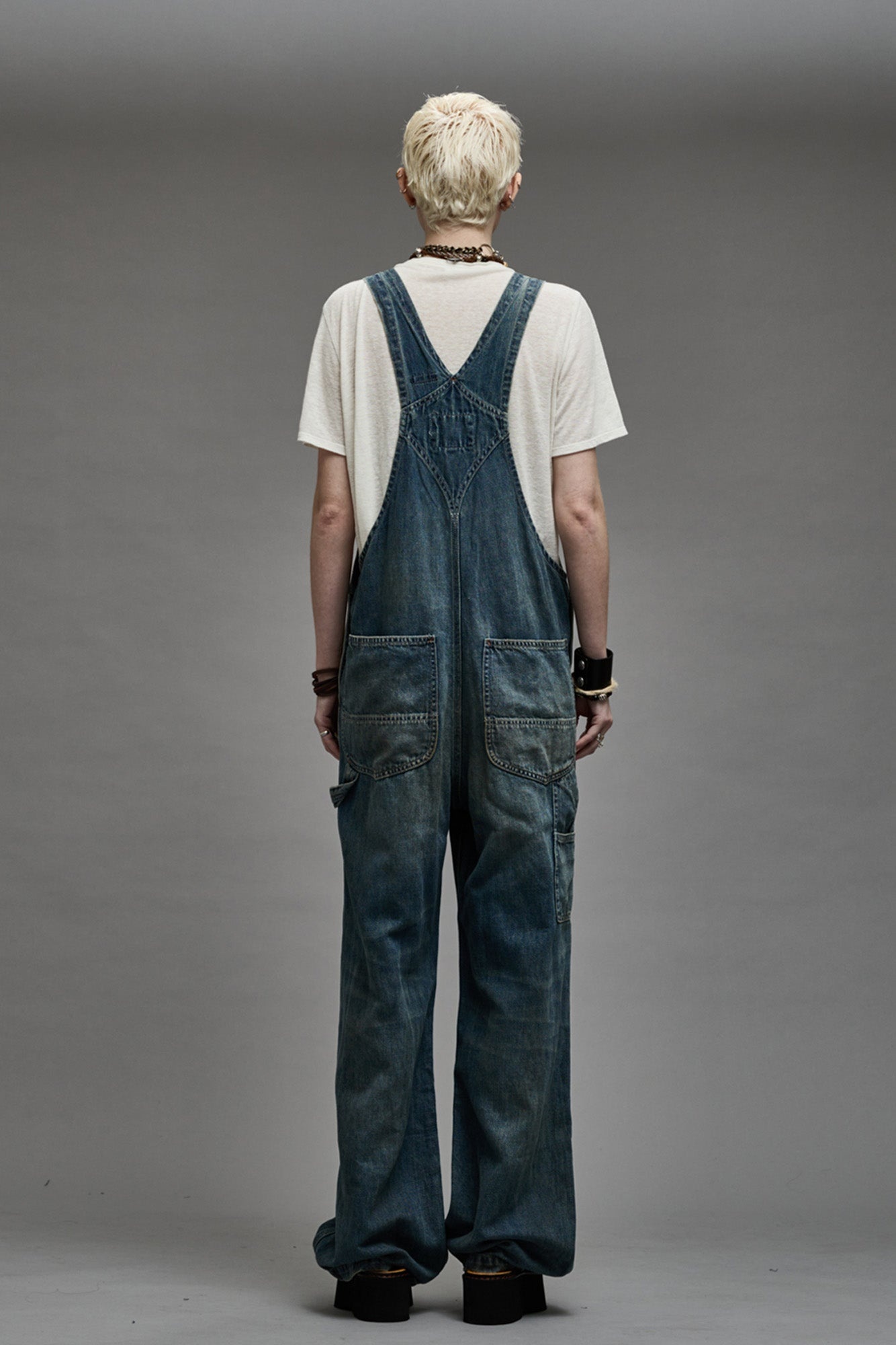 DAMON OVERALL - WEBER LINEN INDIGO - 6