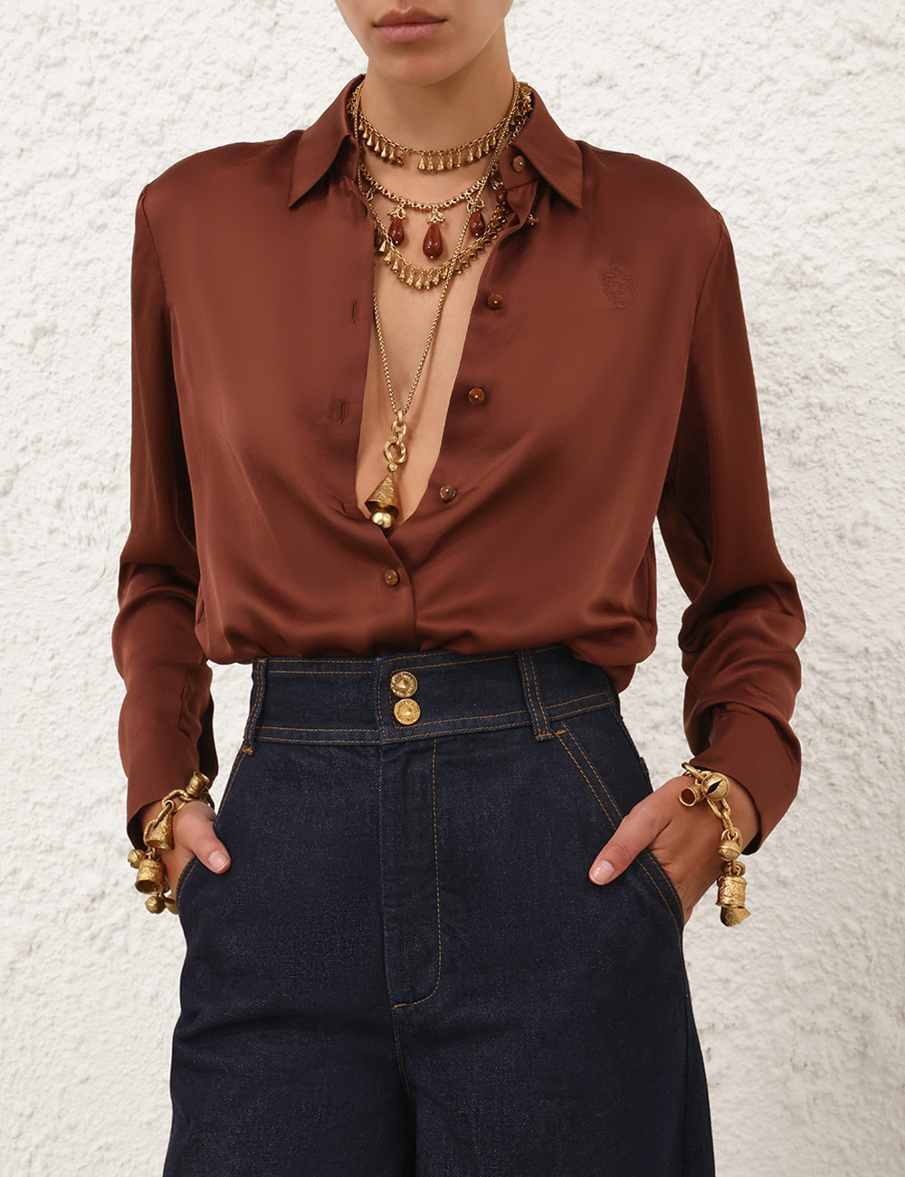 HYPNOTIC SATIN SHIRT - 2