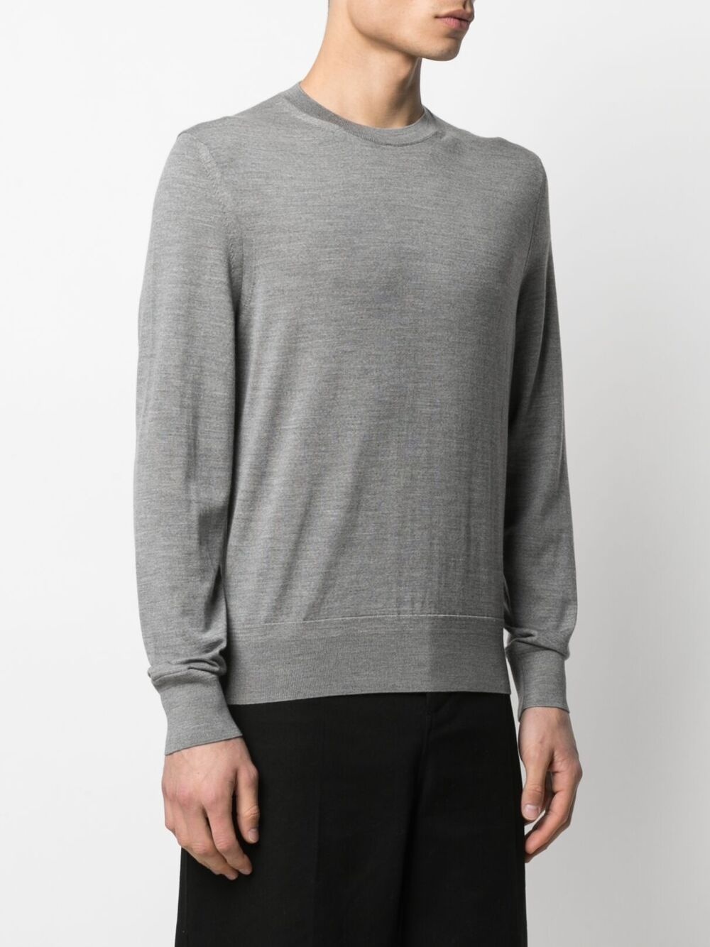 knitted cashmere-silk jumper - 3