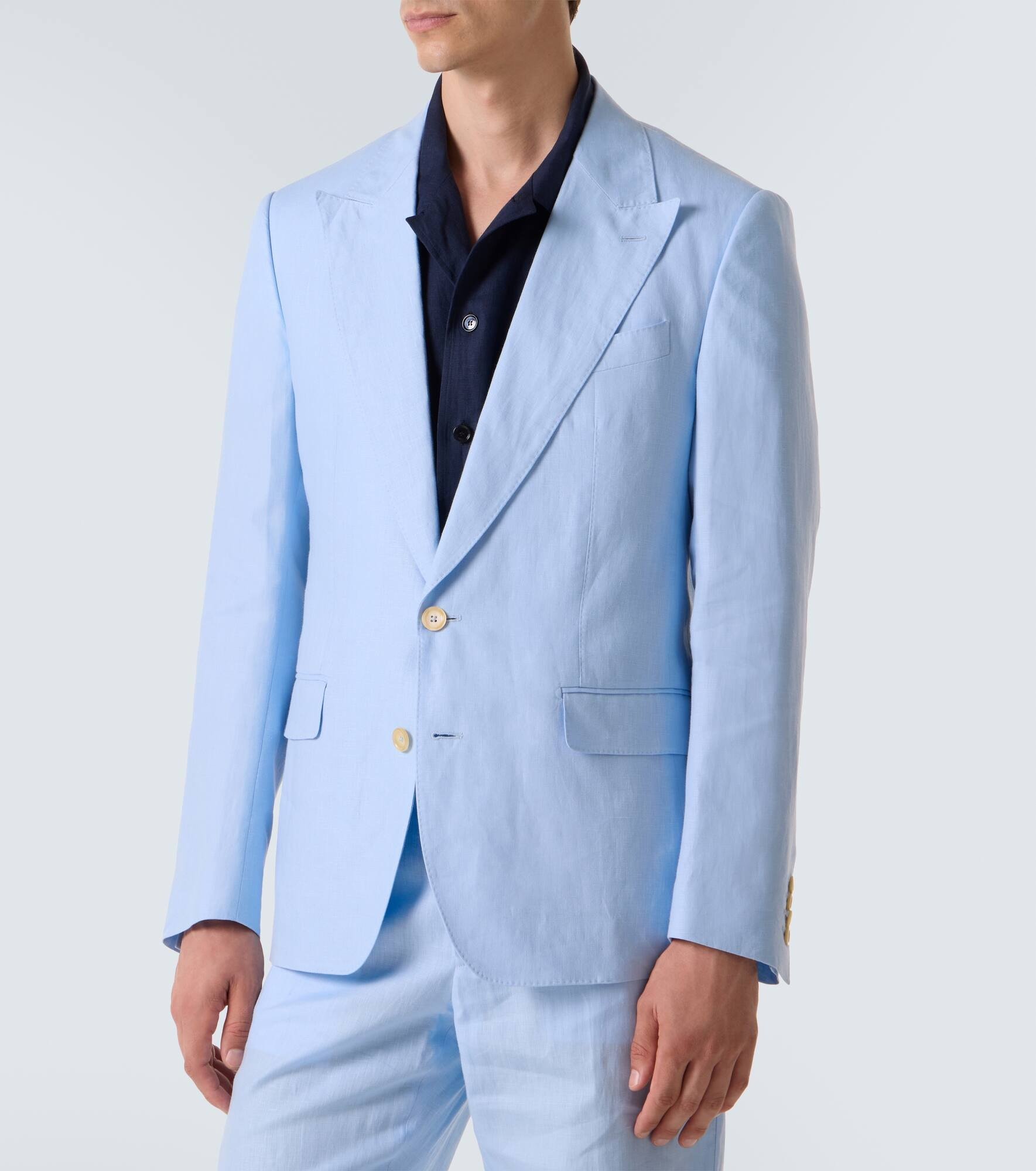 Sicilia linen blazer - 3