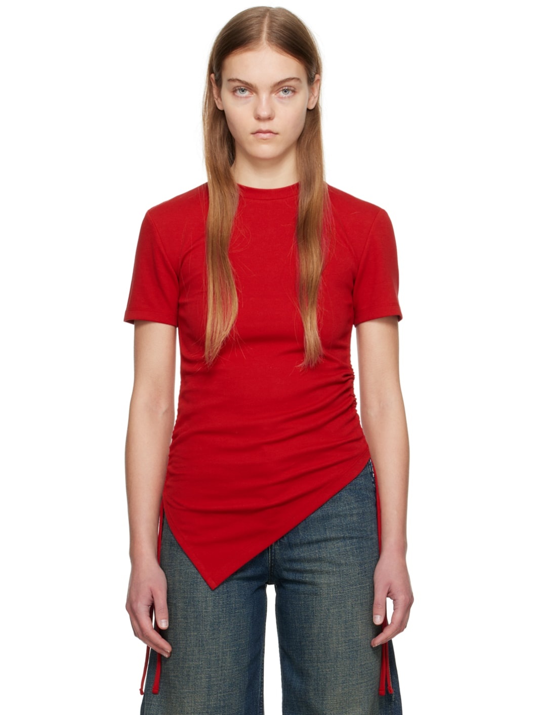 SSENSE Exclusive Red Cindy T-Shirt - 1