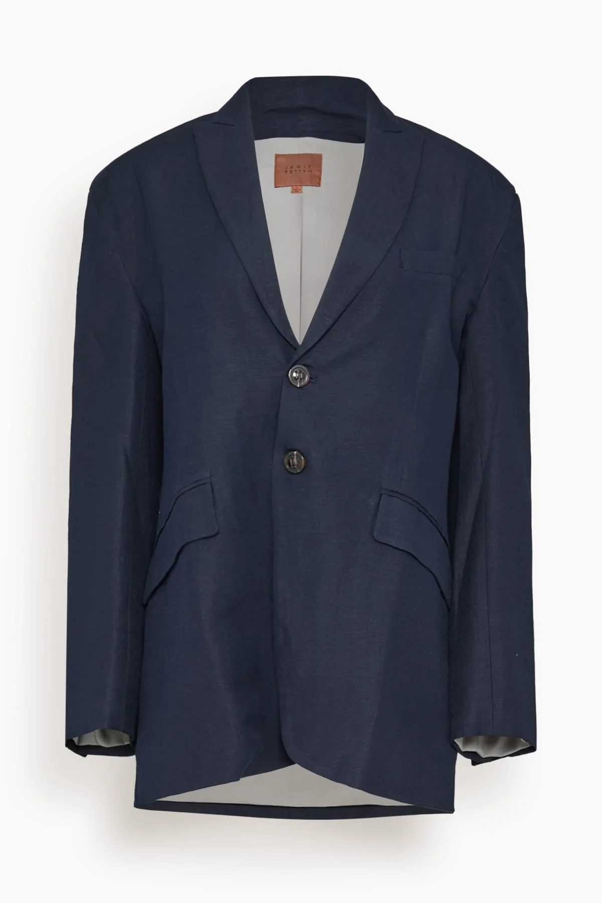 The Oversized Blazer in Navy - 1