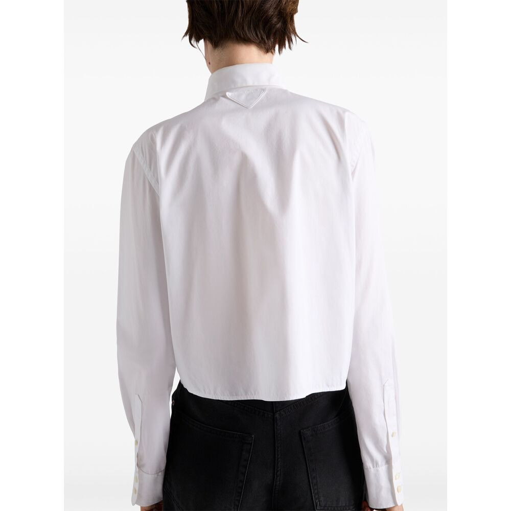 Prada White Tops - Shirts Women - 4