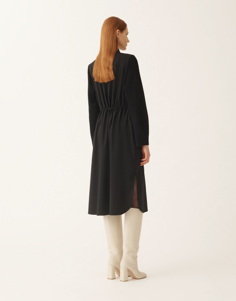 Shirt dress in flannel 4