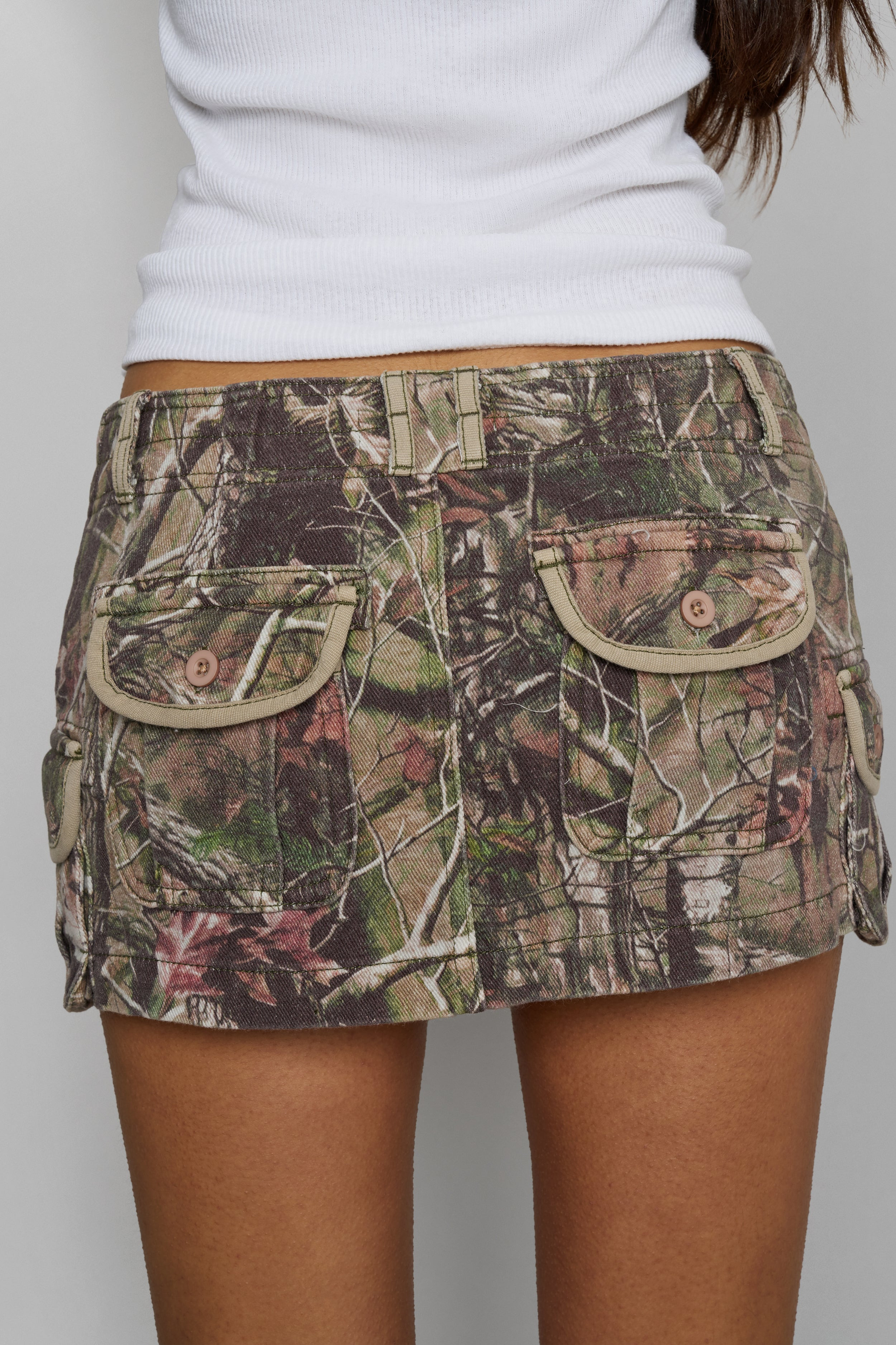BOBCAT CAMO TACTICAL CARGO SKIRT - 8