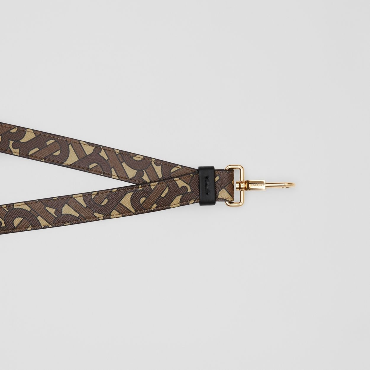 Monogram Print E-canvas and Leather Lanyard - 2