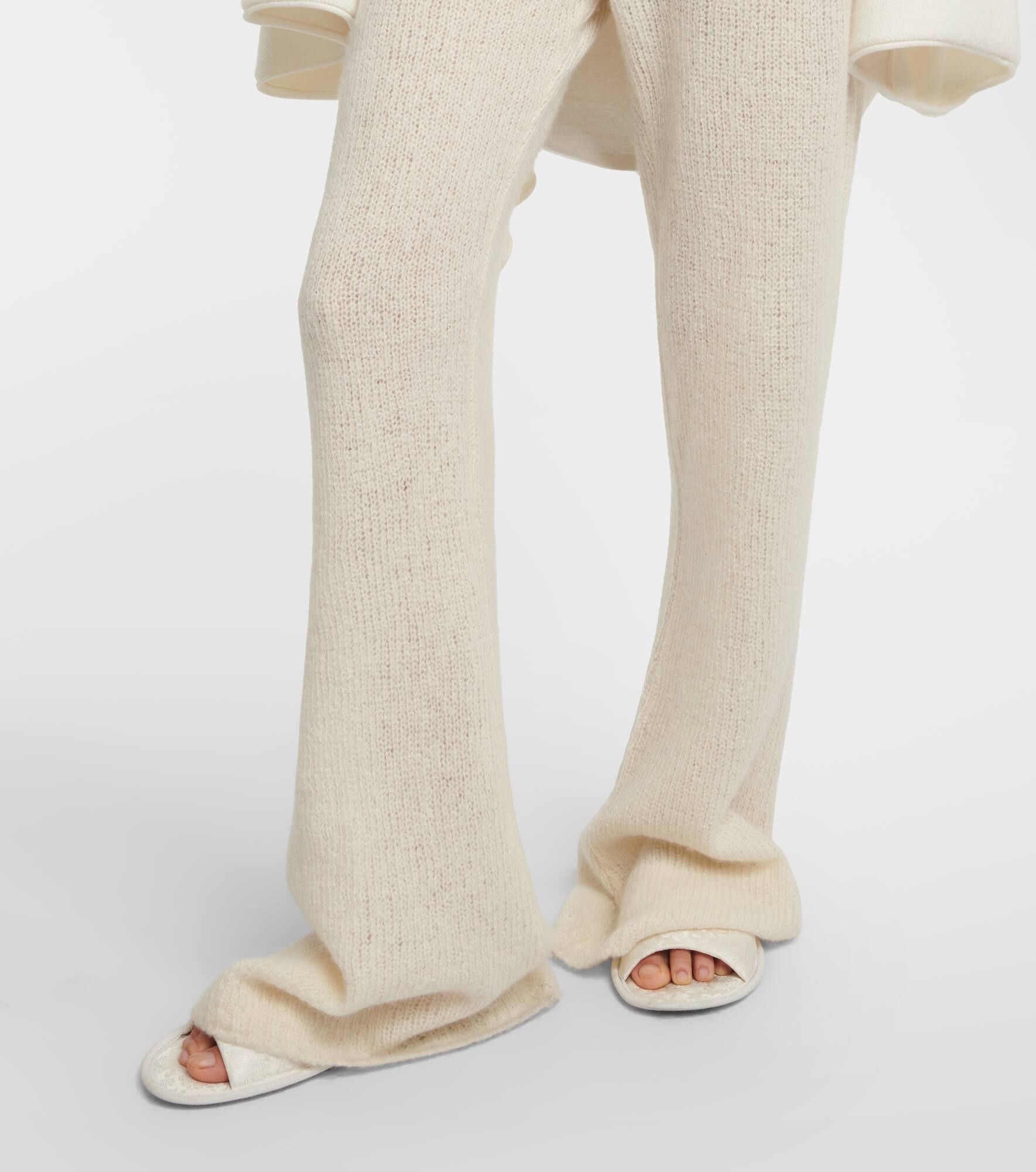 Gregori cashmere flared pants - 5