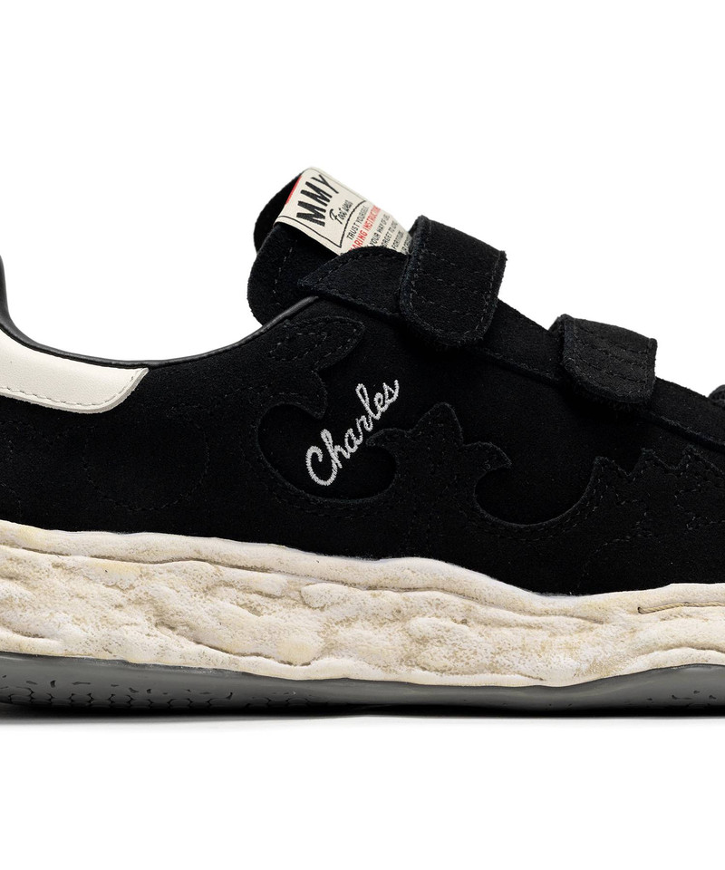 "CHARLES"OG Sole Western Detail Suede Low-top Verclo Sneaker 14