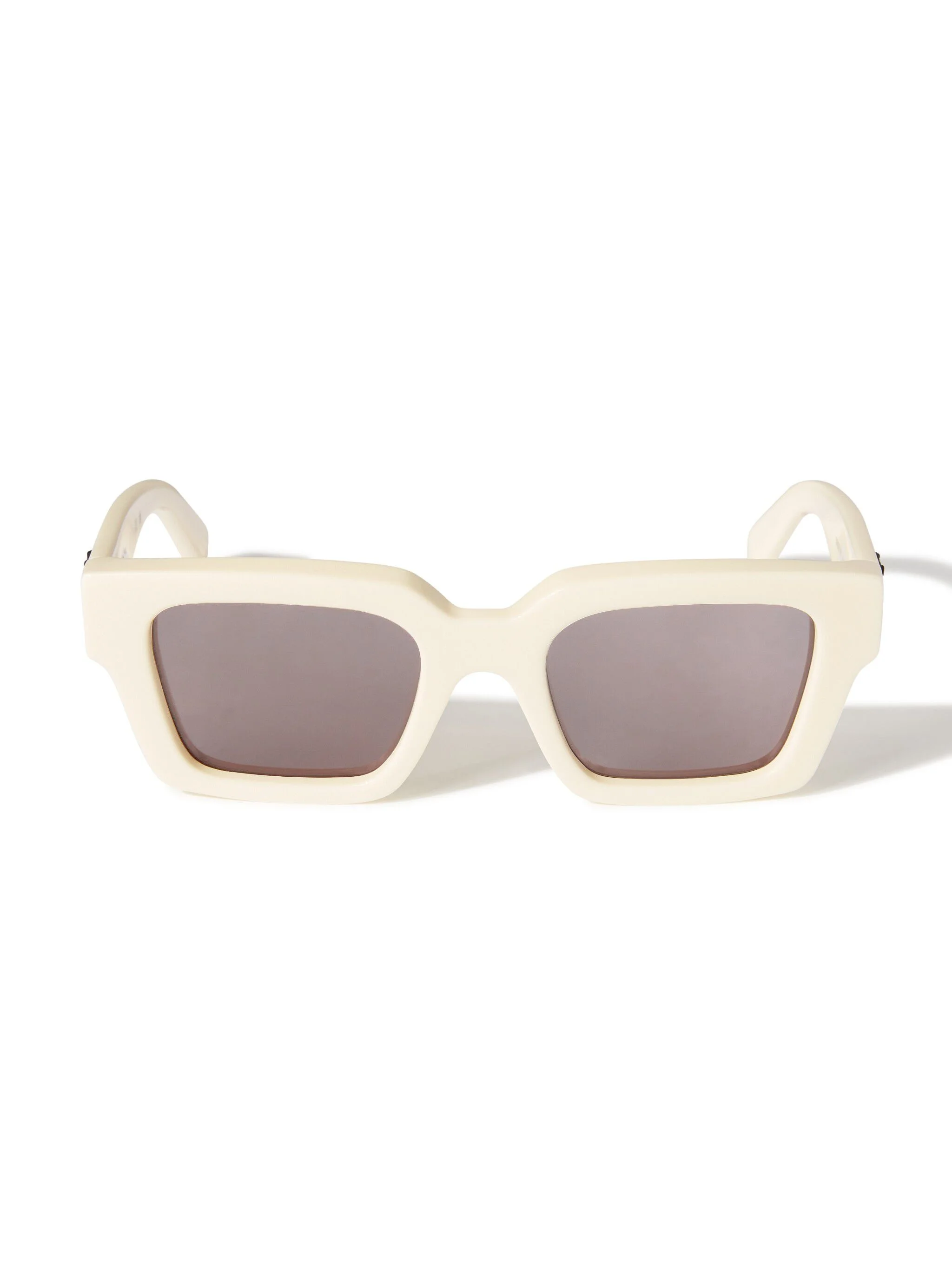 White/Dark Gray Virgil Sunglasses - 1