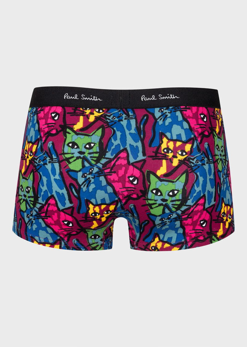 Paul Smith 'Cat' Print Trunks outlook