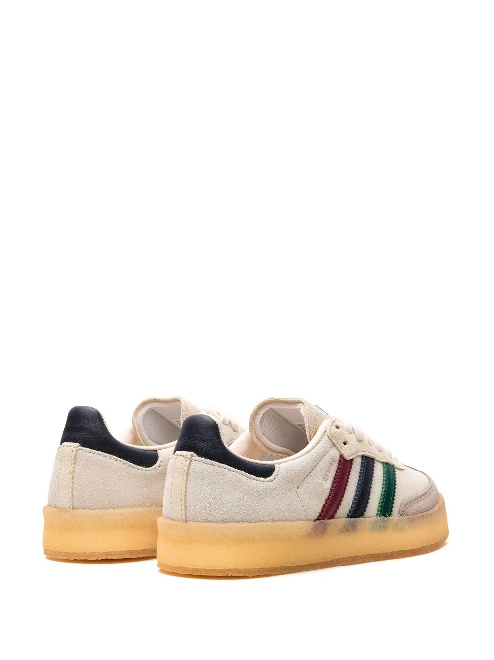 x Kith x Clarks Samba "Kithmas - Multi-Color Stripes" sneakers - 3