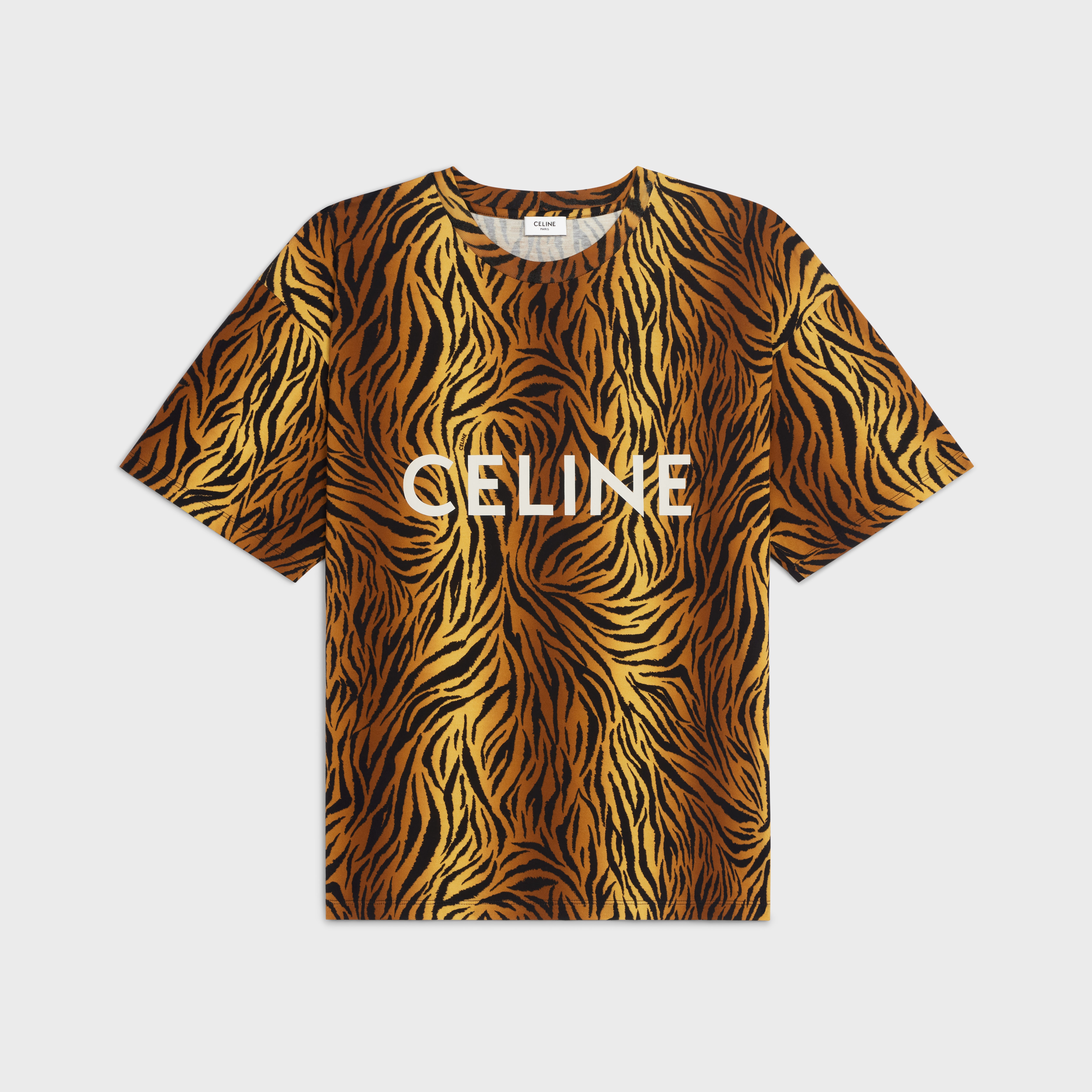 LOOSE CELINE T-SHIRT IN JERSEY - 1