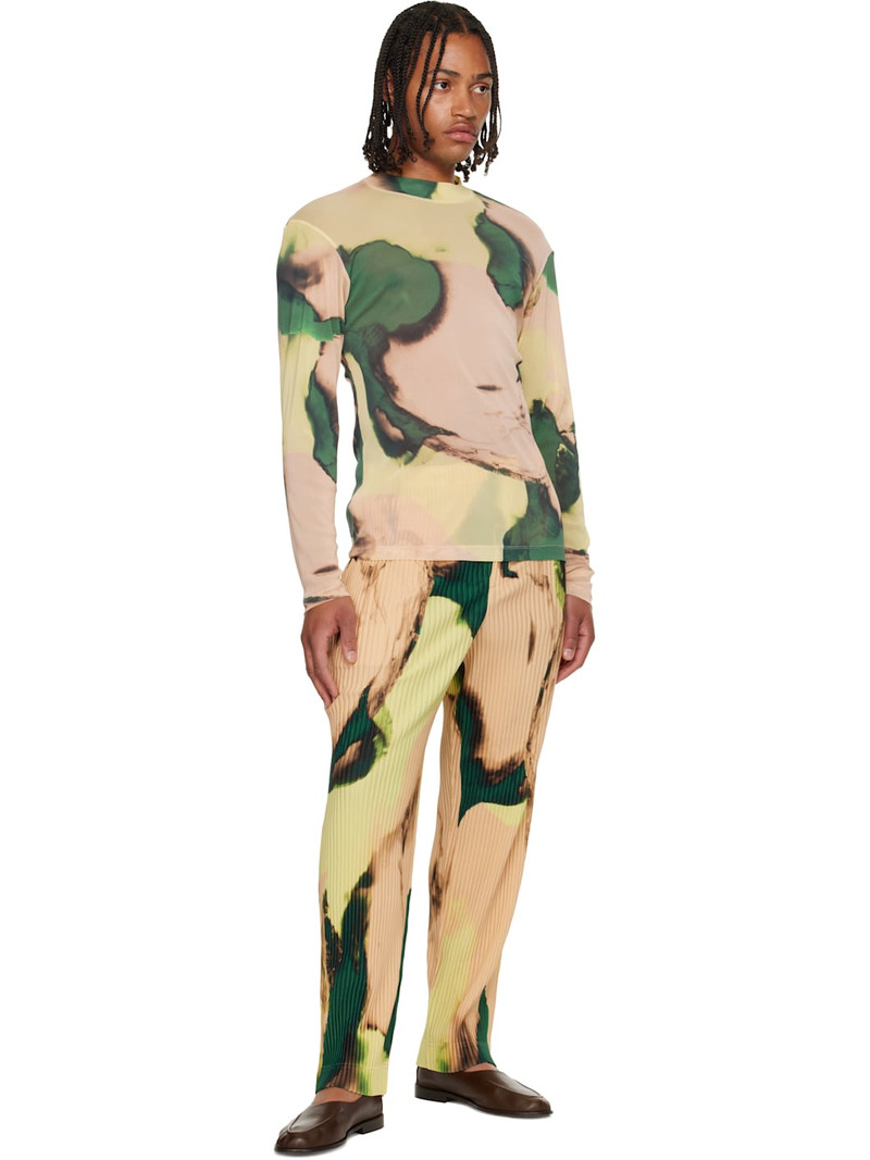 ISSEY MIYAKE Multicolor Agate Trousers outlook