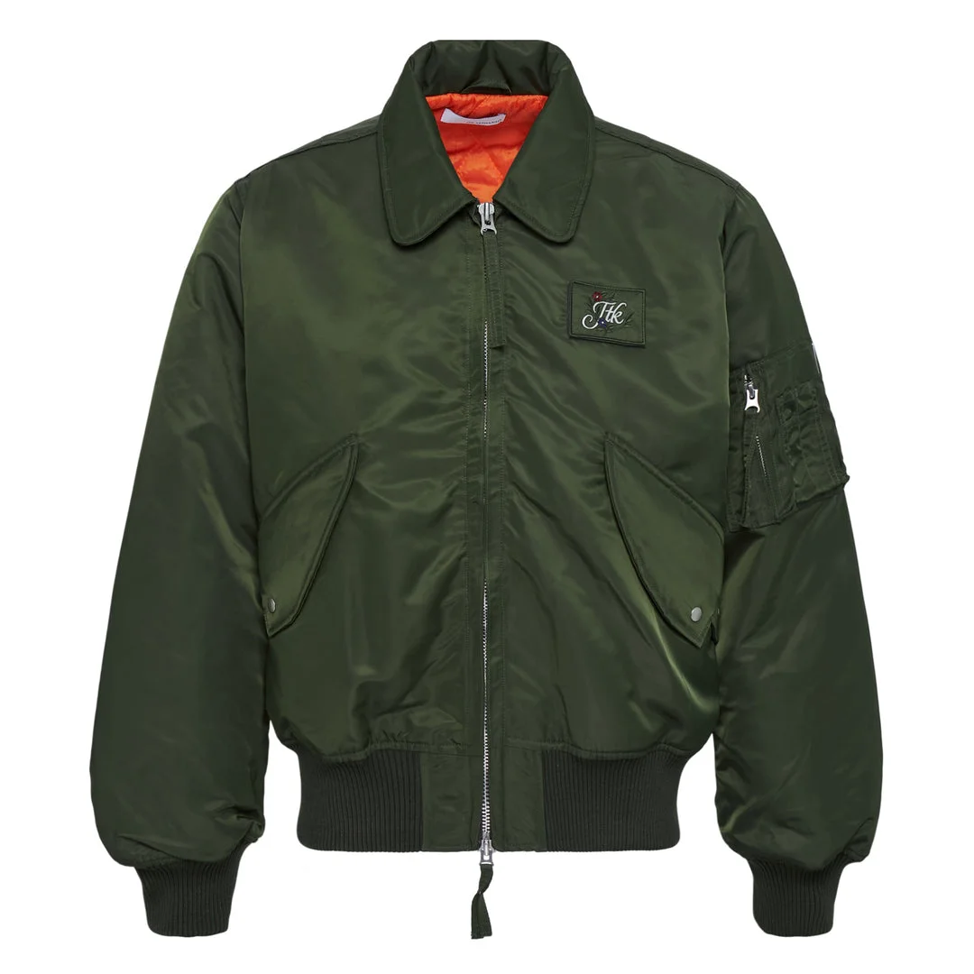 Embroidery Flight Jacket - 1