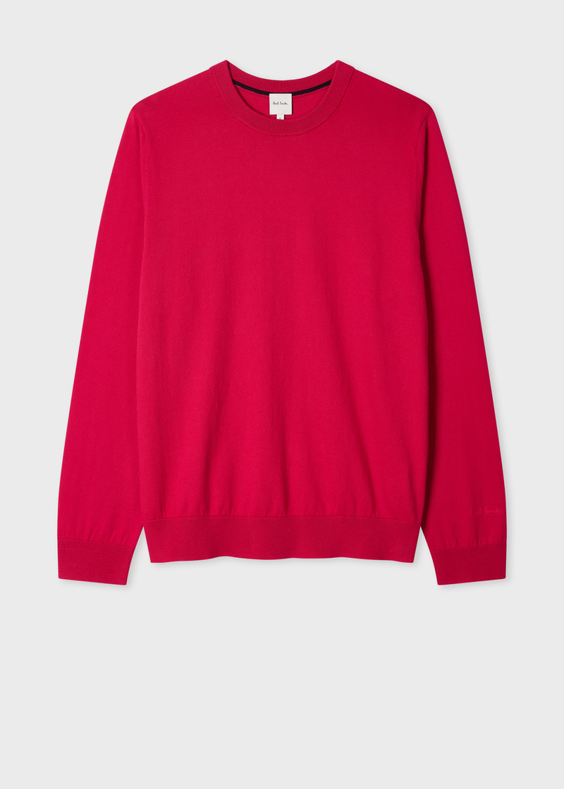 Pink Organic Cotton Knitted Sweater 1