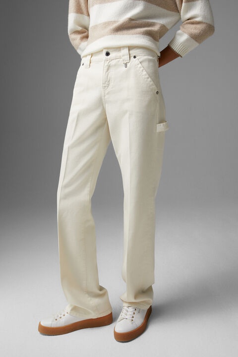 Eve straight fit jeans in Off-white - 2
