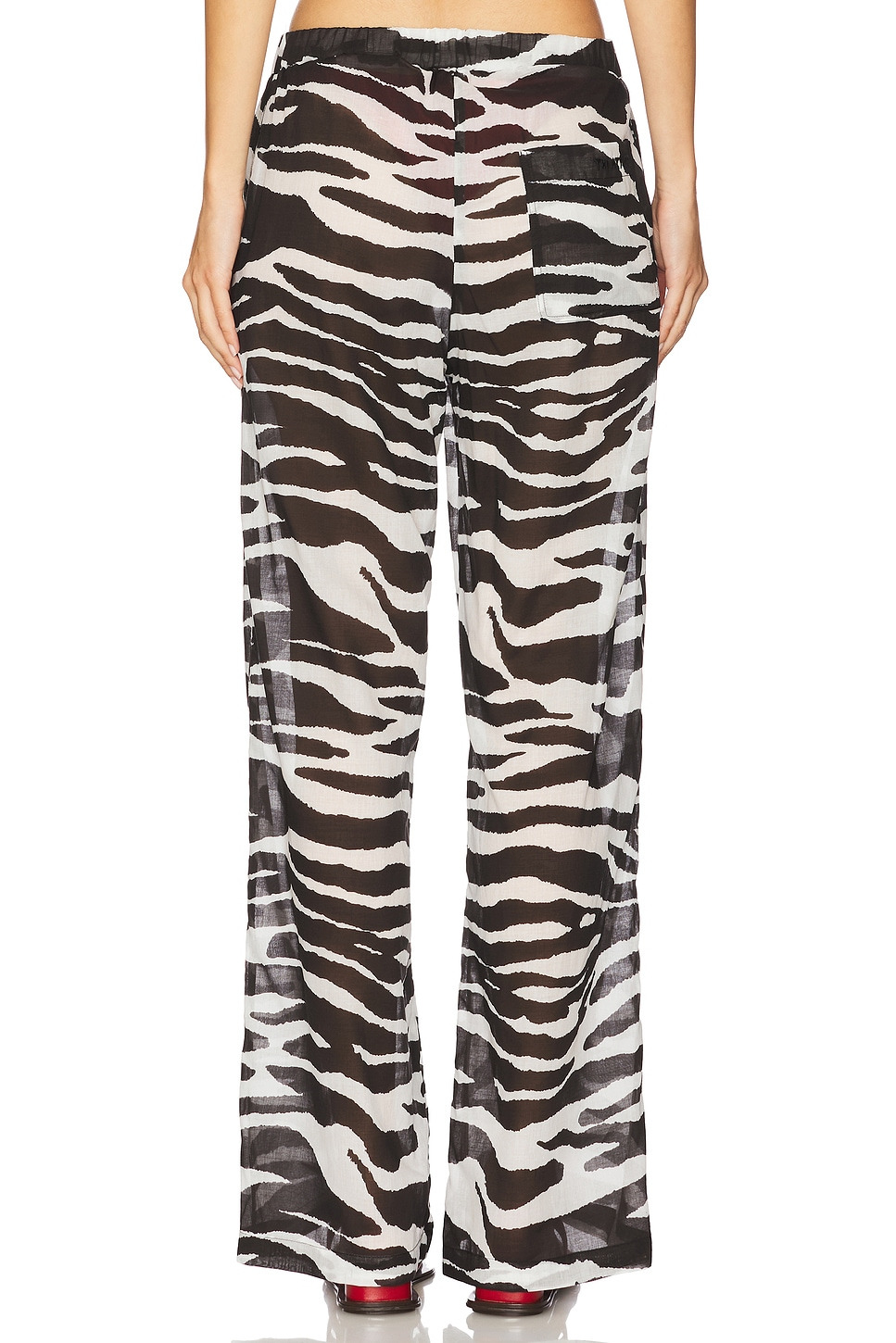 Zebra Printed Long Pant - 4
