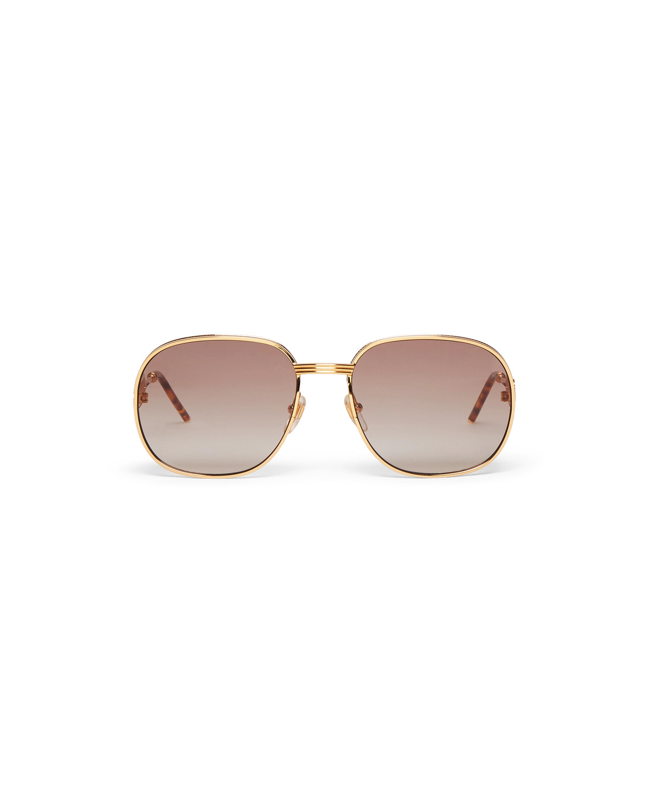 Brown & Gold The Vermont Sunglasses | Casablanca Paris - 2