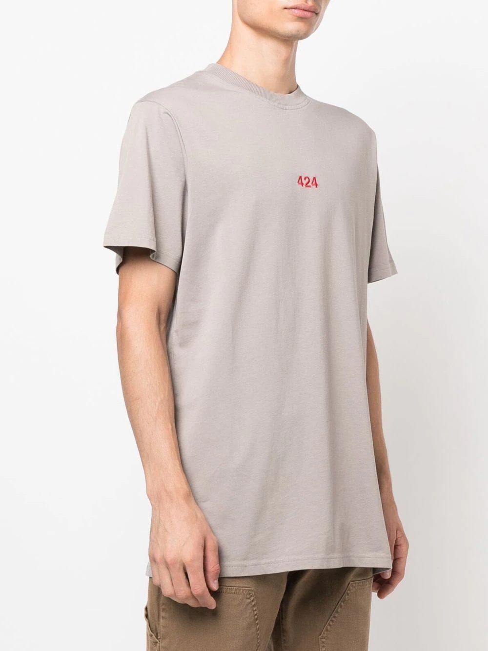 logo crew-neck T-shirt - 3