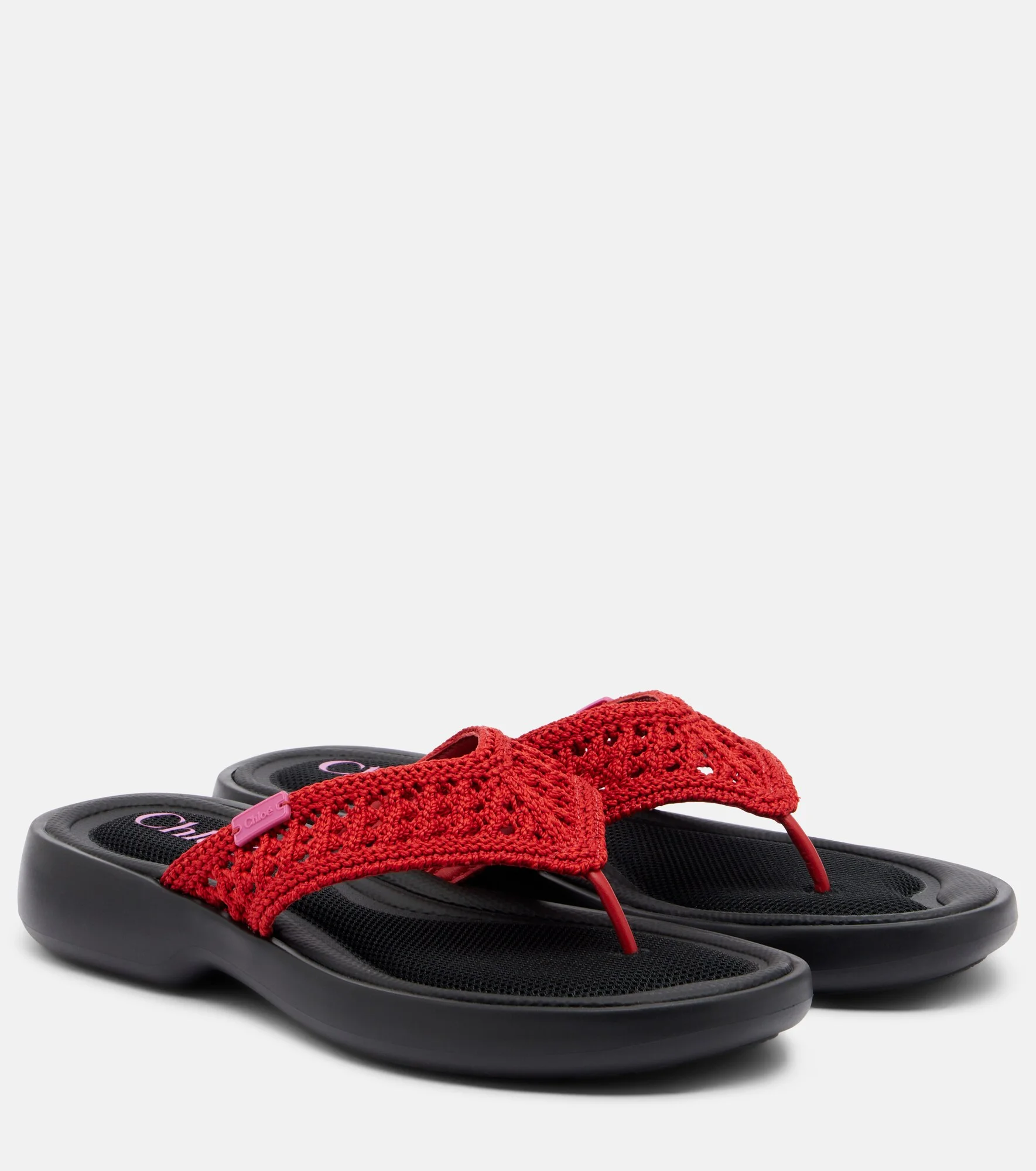 Poolette crochet thong sandals - 1