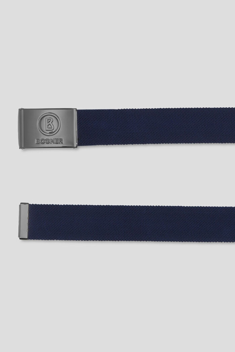 BOGNER Gino Belt in Dark blue outlook