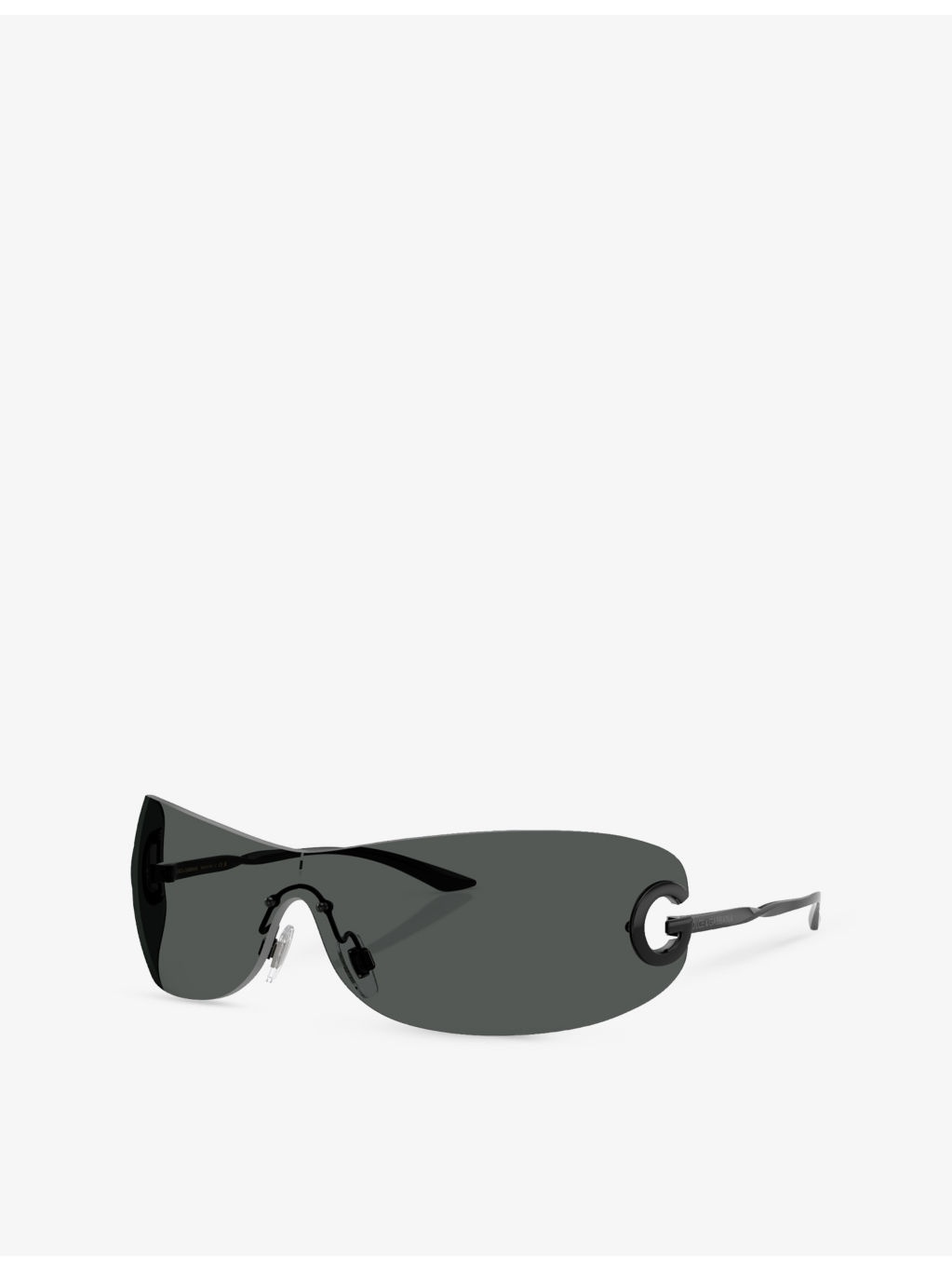 DG2308 Shield-Frame Metal Sunglasses - 2