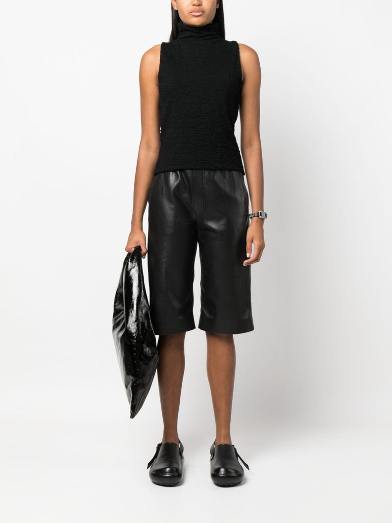 thom/krom crinkled-finish tank top outlook