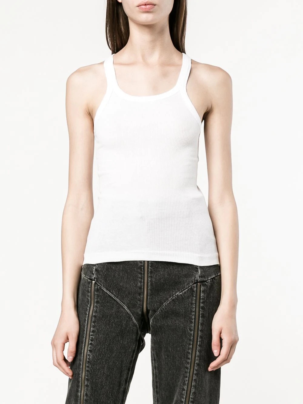 ribbed tank top - 3