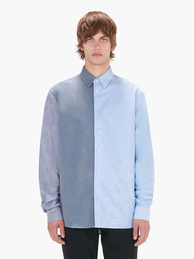 JW Anderson CLASSIC FIT PATCHWORK SHIRT outlook