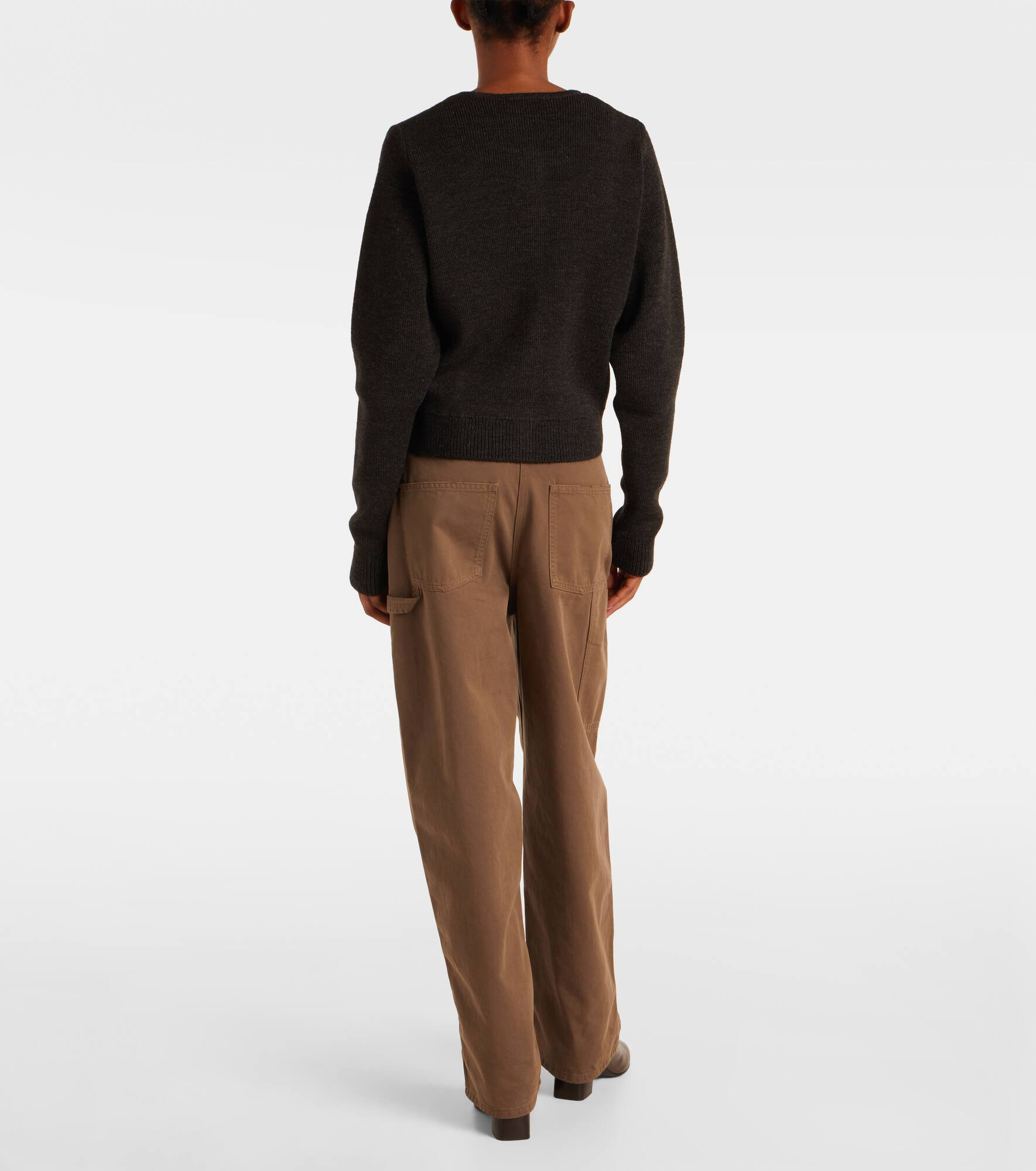 Ribbed-knit cardigan - 3