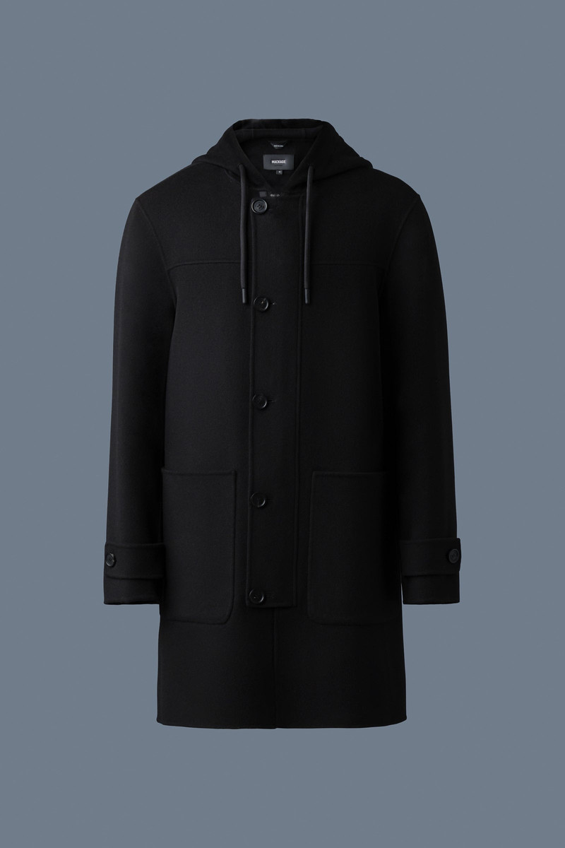 JOSHUA Double-Face Wool Long Coat 1