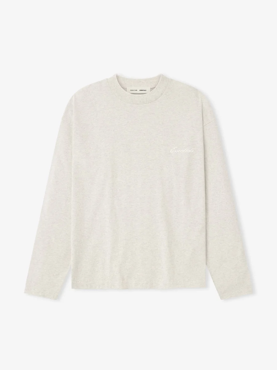 Embroidered Classic Long Sleeve Tee - 1