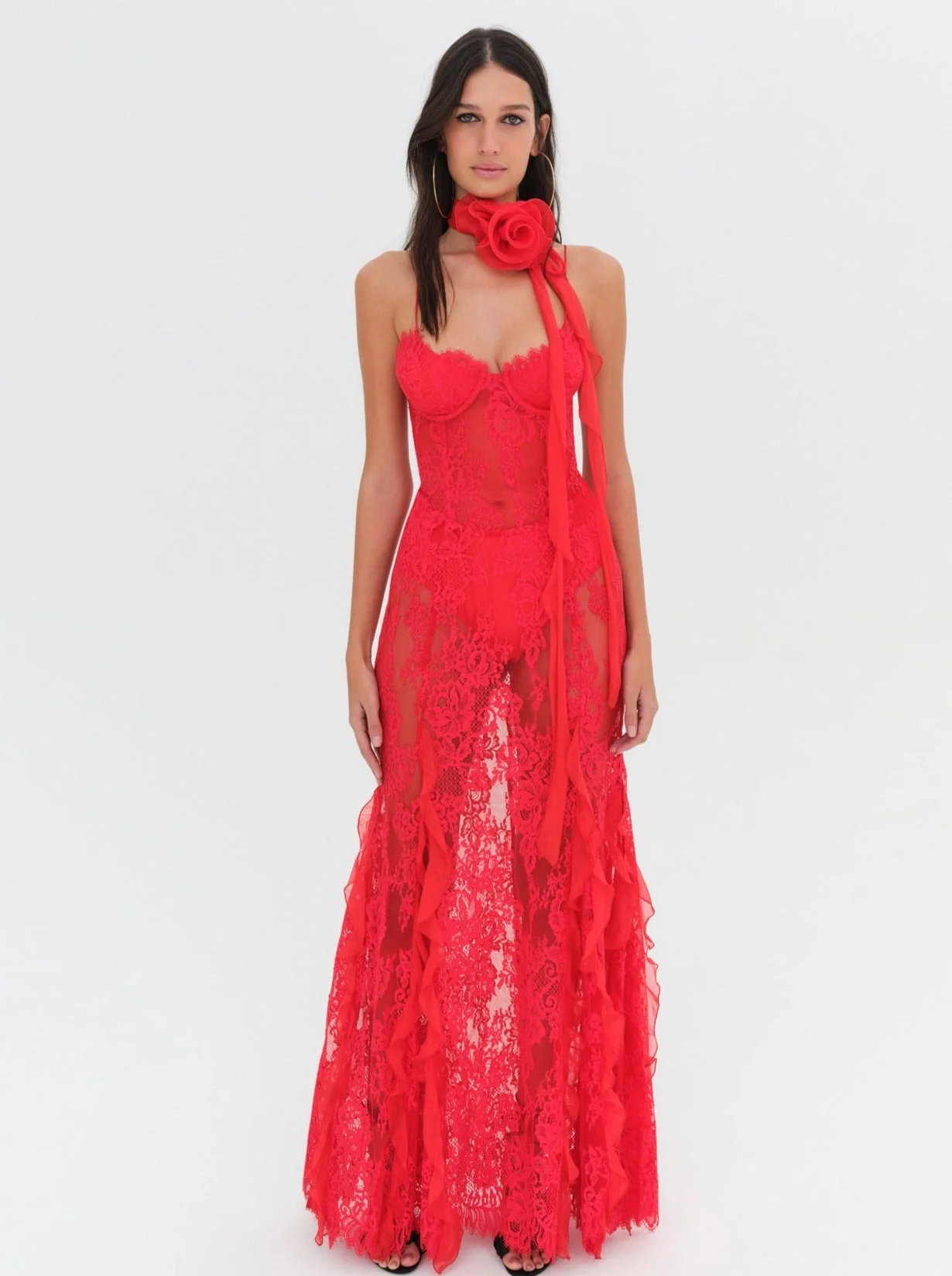Shirley Lace Maxi Dress - 1