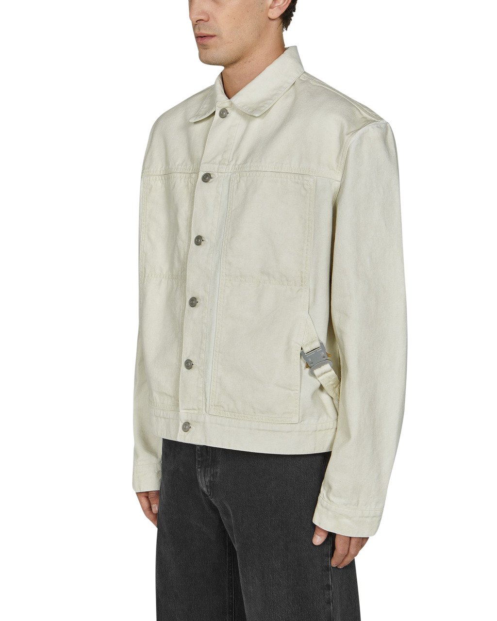 BUCKLE CANVAS JACKET - 3