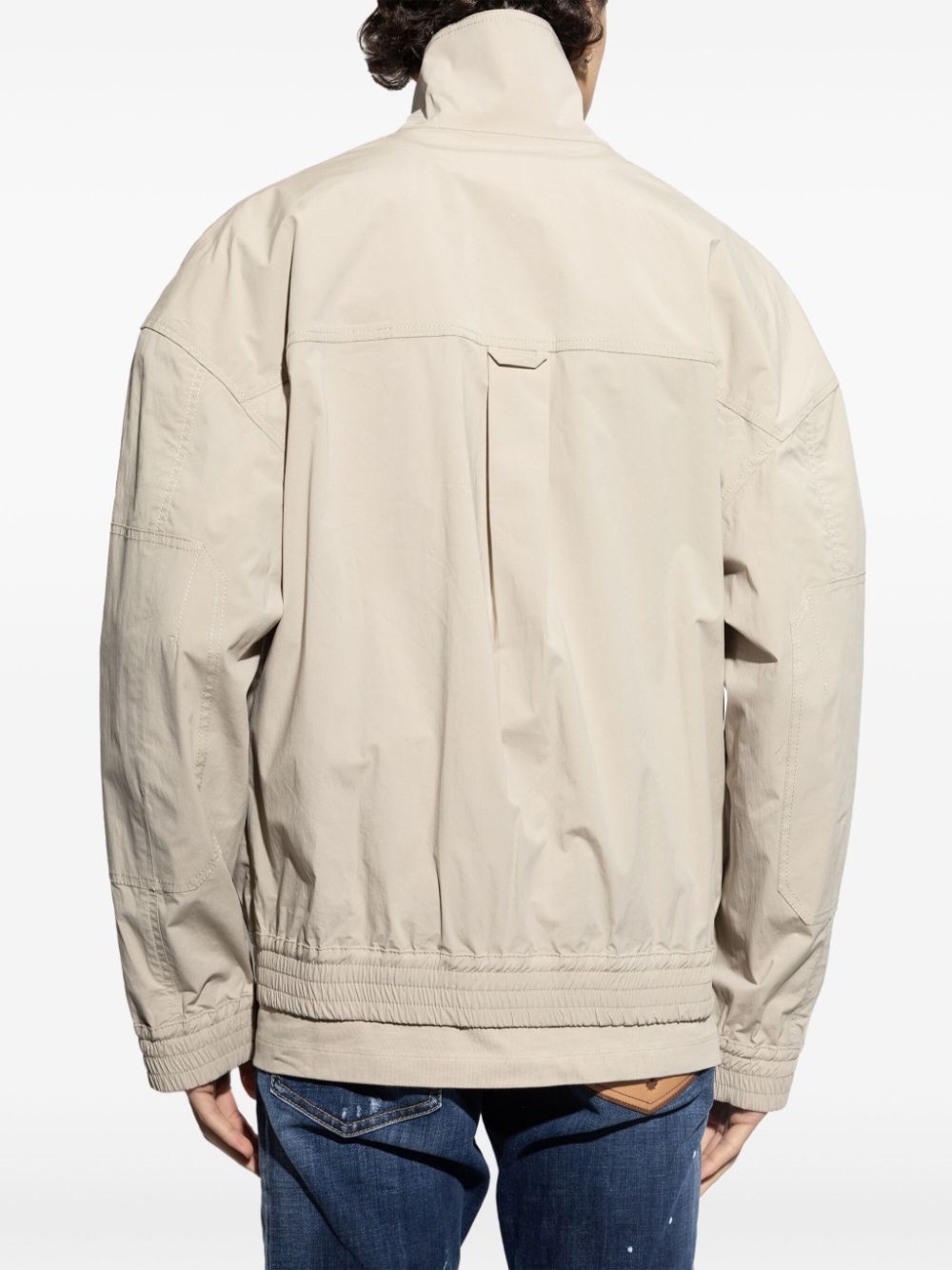 logo-print jacket - 4